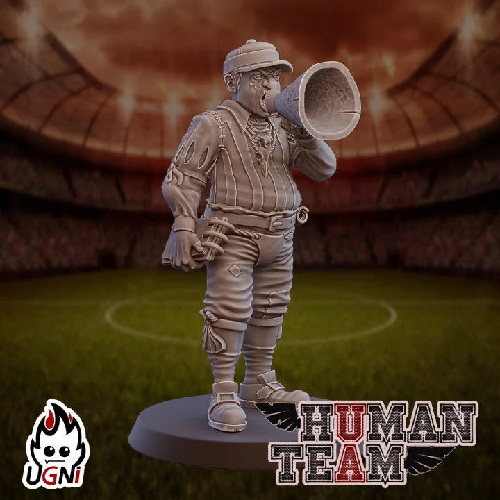 Fantasy Football Miniatures -  Coach - Human Coach - UGNI