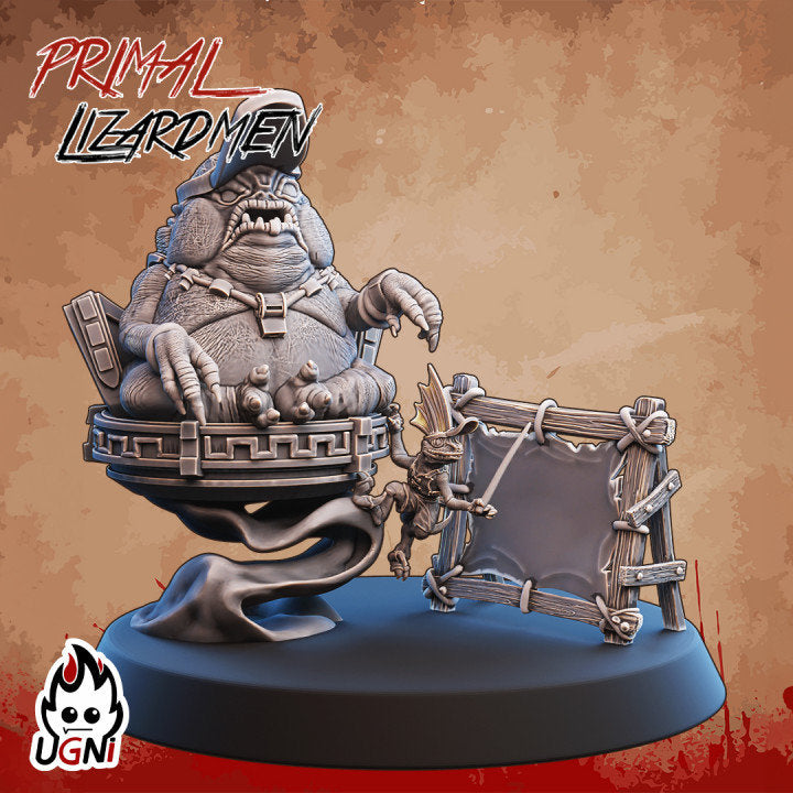 Fantasy Football Miniatures -  Coach - Lizardmen/Frogmen Coach - UGNI