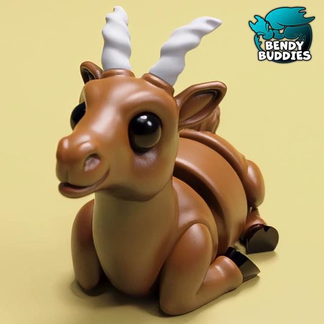 Articulated Animals - Horns The Goat - Bendy Buddies