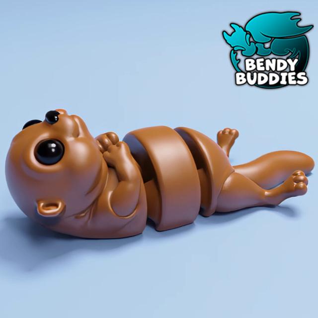 Articulated Animals - Nibbles The Otter - Bendy Buddies