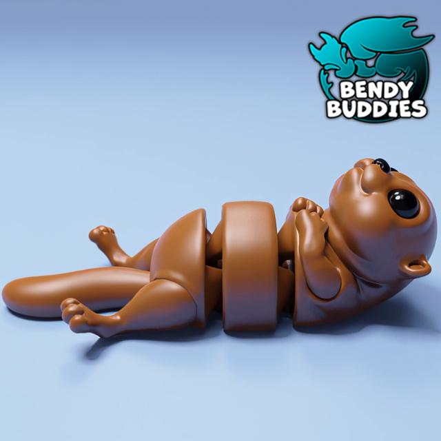 Articulated Animals - Nibbles The Otter - Bendy Buddies