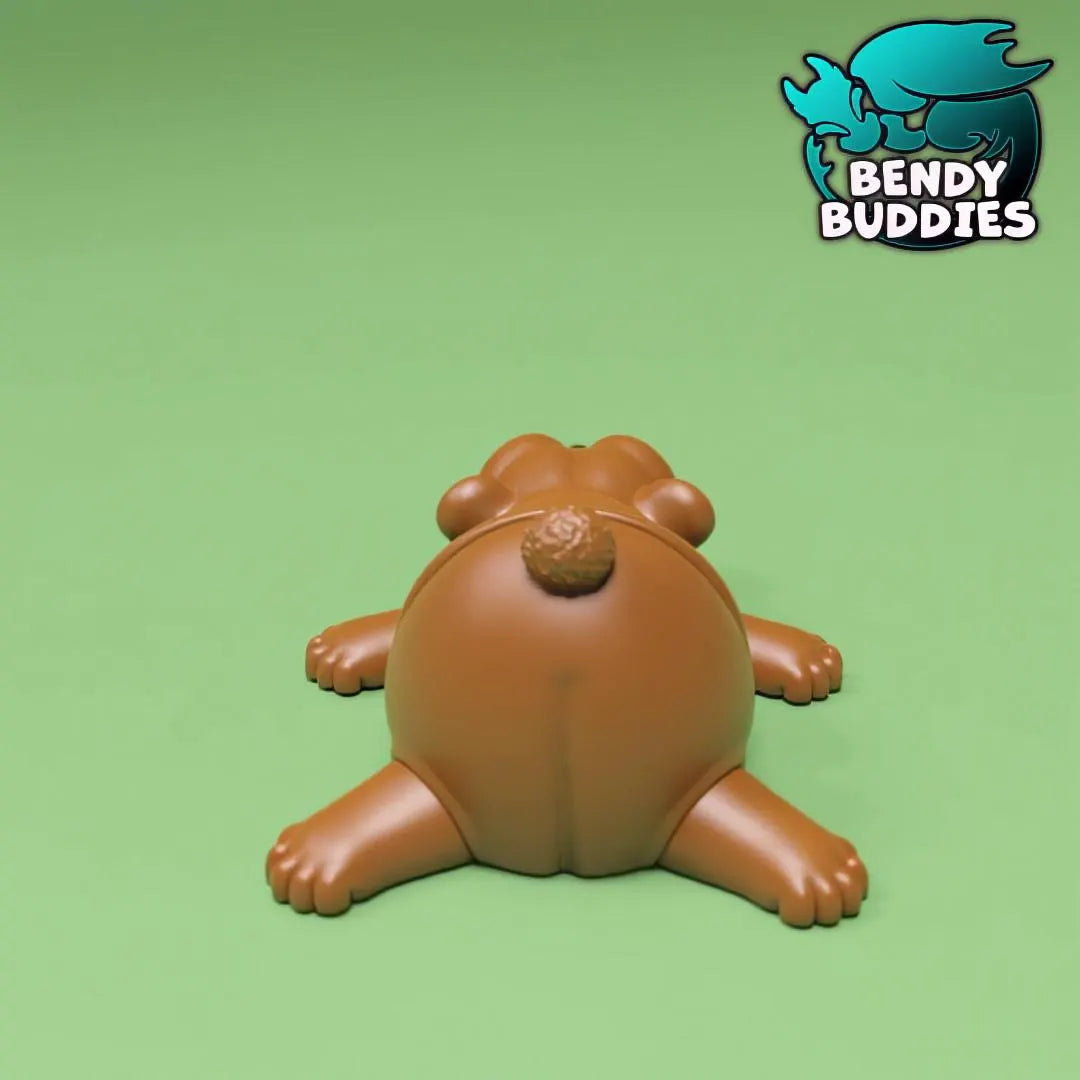 Articulated Animals - Pablo The Brown Bear - Bendy Buddies