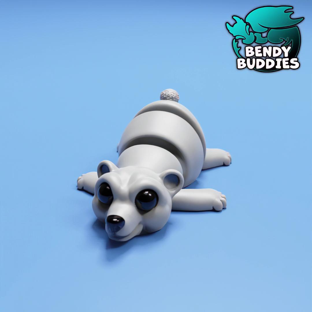 Articulated Animals - Paolo The Polar Bear - Bendy Buddies