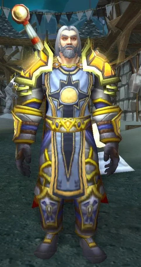 Warcraft Miniatures - Tirion Fordring Attack Stance - My3DPrintForge