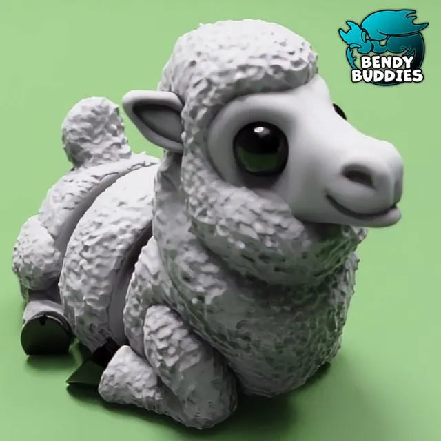 Articulated Animals - Wooly The Sheep- Bendy Buddies