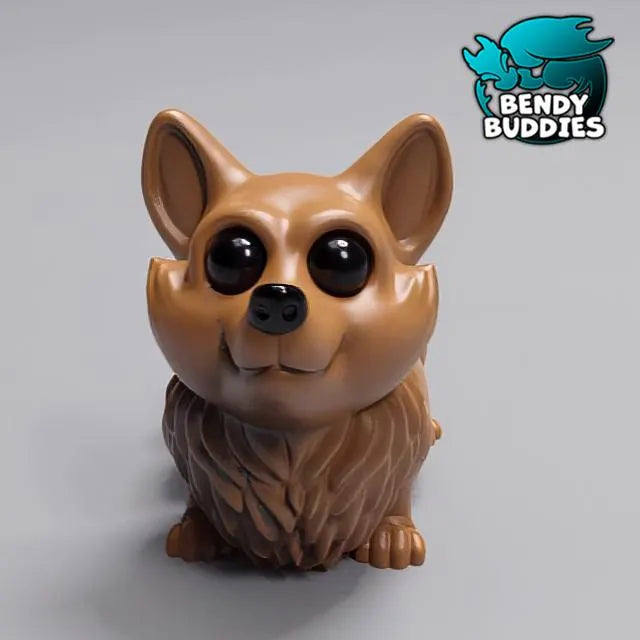 Articulated Animals - Dogcorn The Corgi - Bendy Buddies