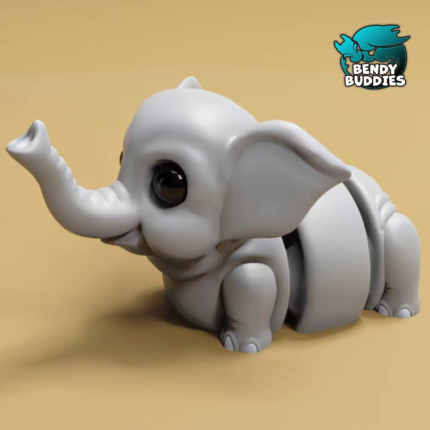 Articulated Animals - Luna The Elephant - Bendy Buddies
