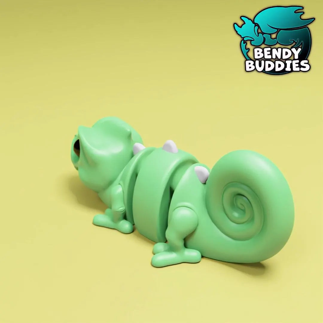 Articulated Animals - Ziggy The Chameleon - Bendy Buddies