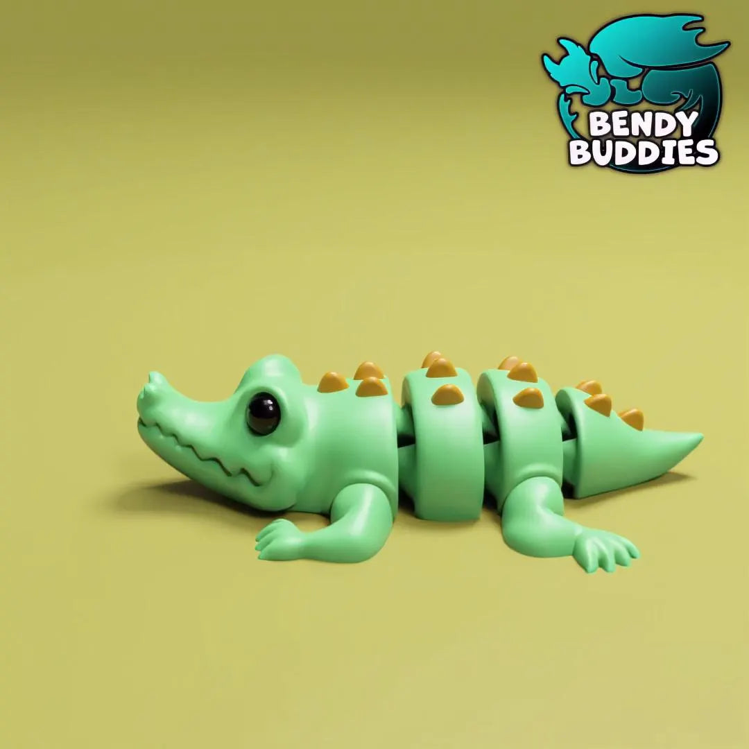 Articulated Animals - Crocsi The Crocodile - Bendy Buddies