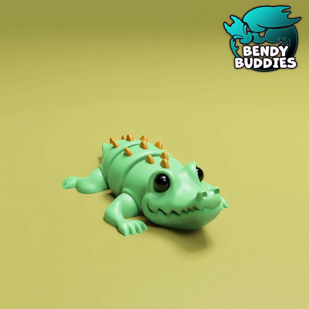 Articulated Animals - Crocsi The Crocodile - Bendy Buddies