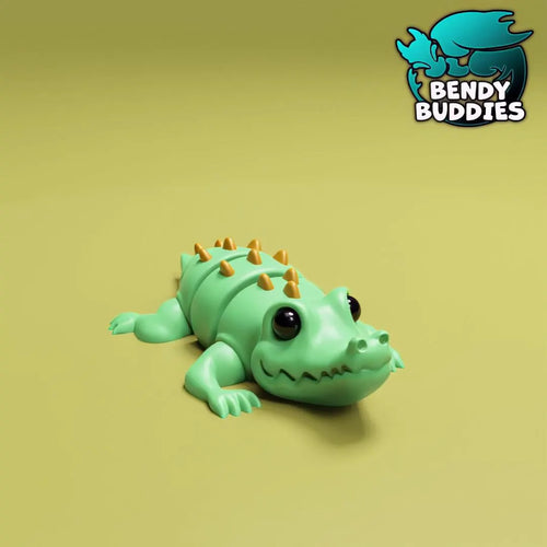 Articulated Animals - Crocsi The Crocodile - Bendy Buddies