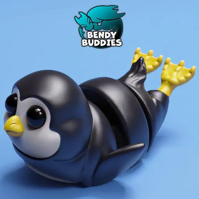 Articulated Animals - Waddles The Penguin - Bendy Buddies