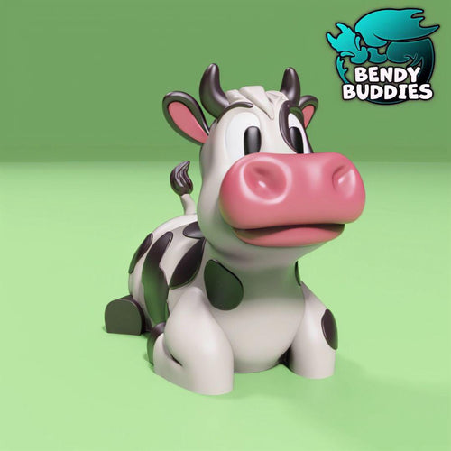 Articulated Animals - Cowora The Cow - Bendy Buddies