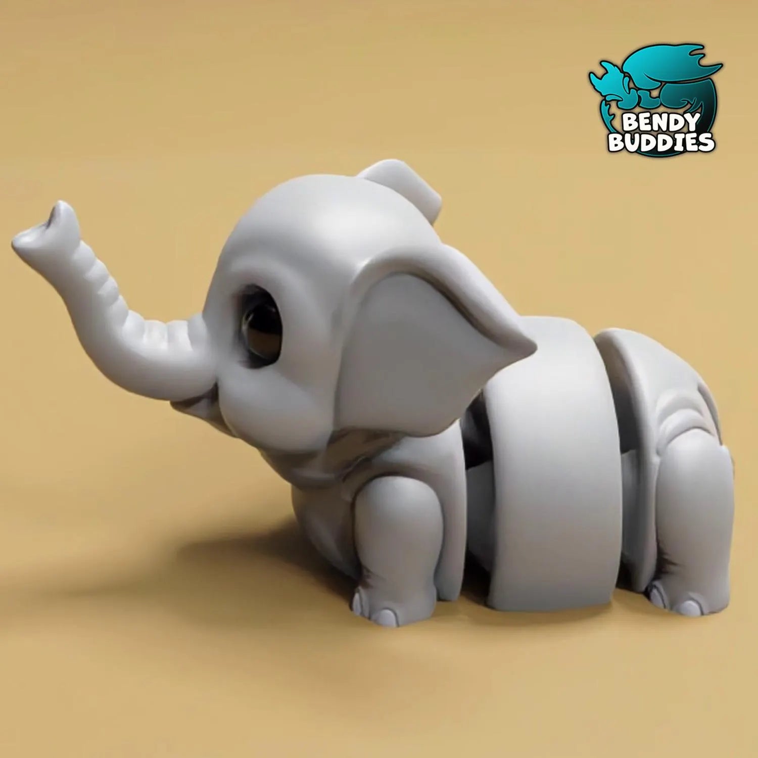 Articulated Animals - Luna The Elephant - Bendy Buddies