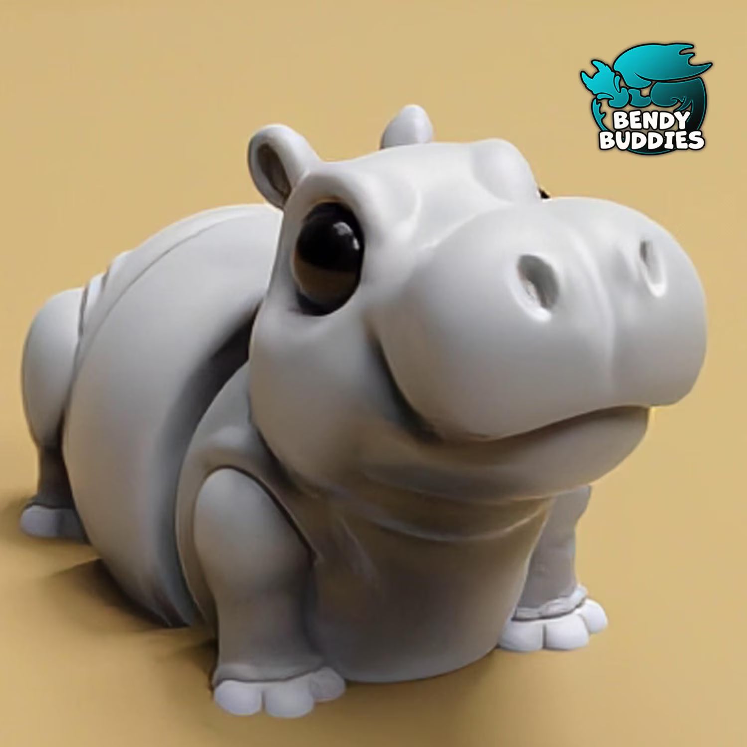 Articulated Animals - Wobble The Hippo - Bendy Buddies