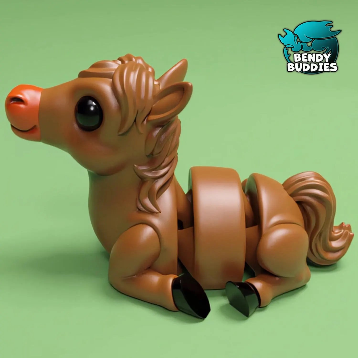 Articulated Animals - Peanut The Horse - Bendy Buddies
