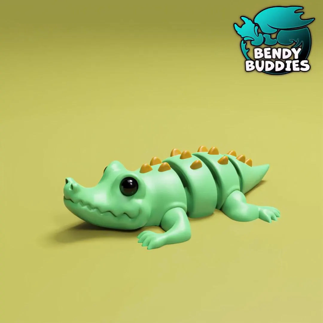 Articulated Animals - Crocsi The Crocodile - Bendy Buddies