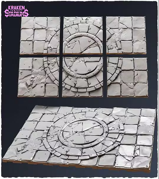 Fantasy Football 11s Fields - Stone Field - Kraken Studios